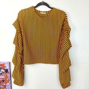 Zara Longsleeve Striped Top